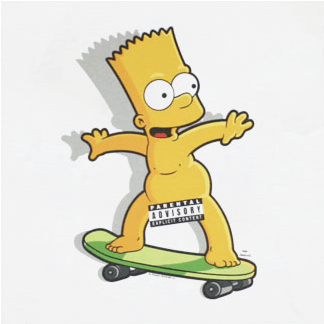 Bart in the buff
