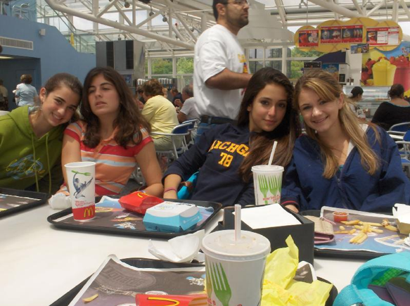 hanging with mickey d