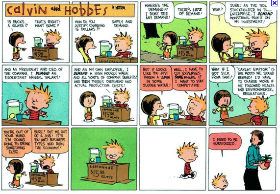 Wall Street Calvin